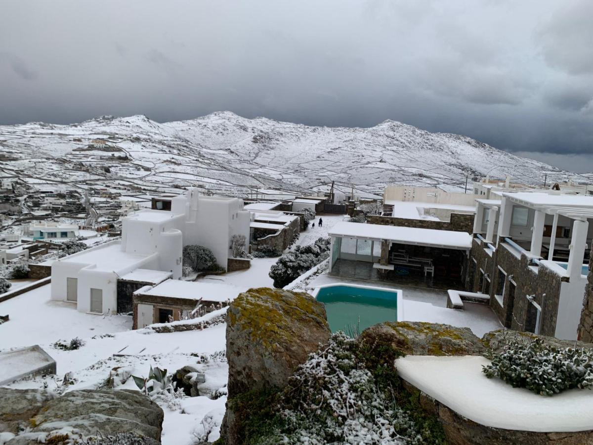 Apartmán Manolia View Mykonos Tourlos Exteriér fotografie