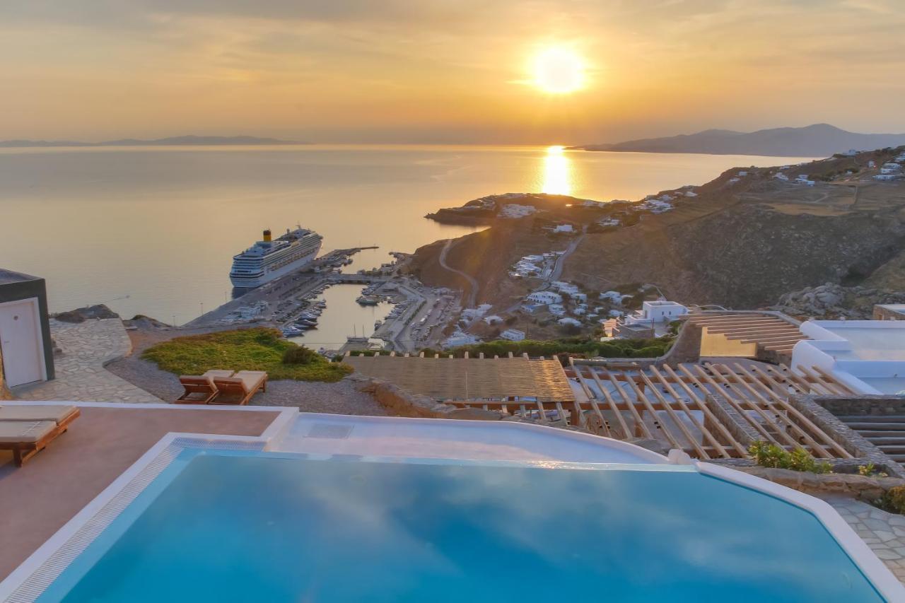 Apartmán Manolia View Mykonos Tourlos Exteriér fotografie