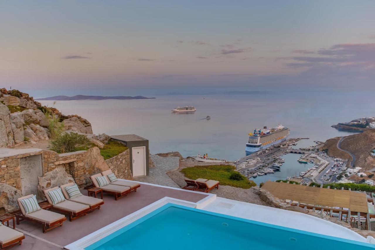 Apartmán Manolia View Mykonos Tourlos Exteriér fotografie