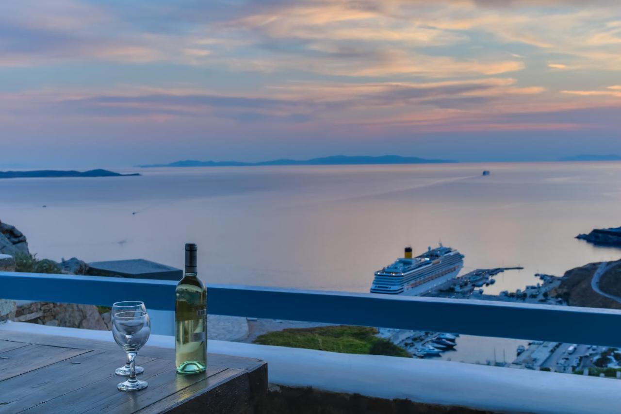 Apartmán Manolia View Mykonos Tourlos Exteriér fotografie