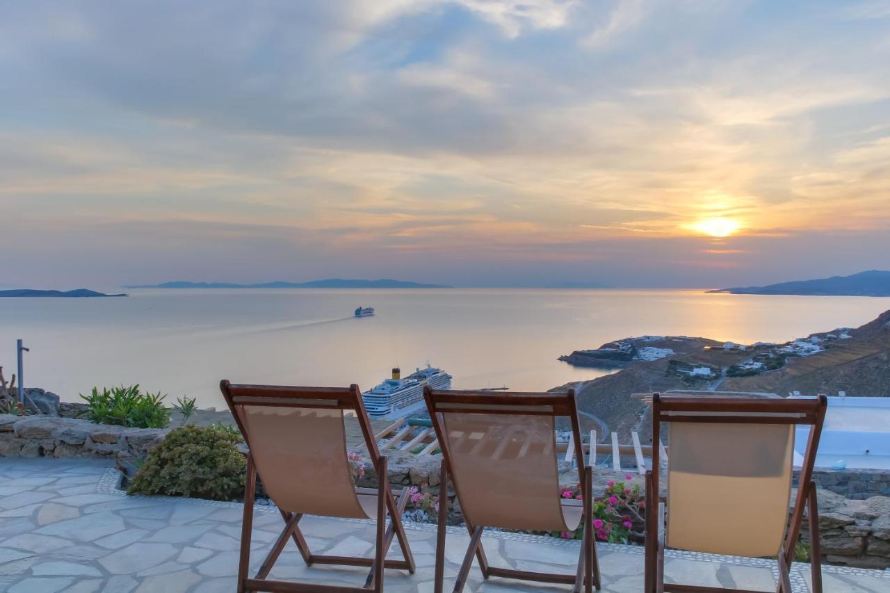 Apartmán Manolia View Mykonos Tourlos Exteriér fotografie