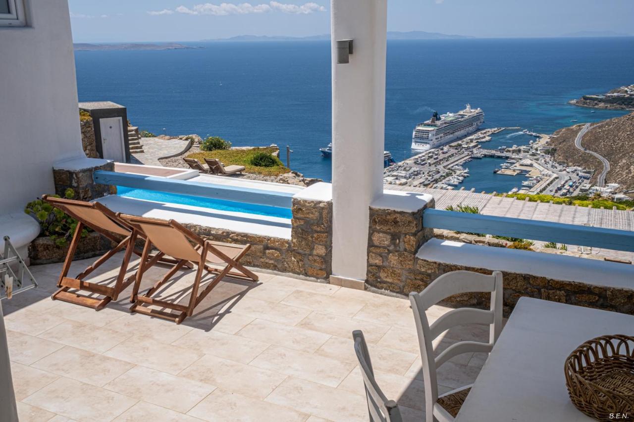 Apartmán Manolia View Mykonos Tourlos Exteriér fotografie