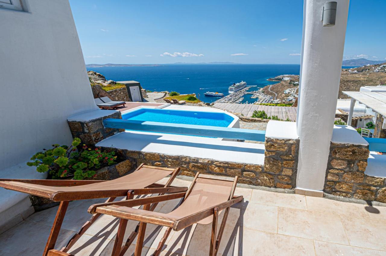 Apartmán Manolia View Mykonos Tourlos Exteriér fotografie