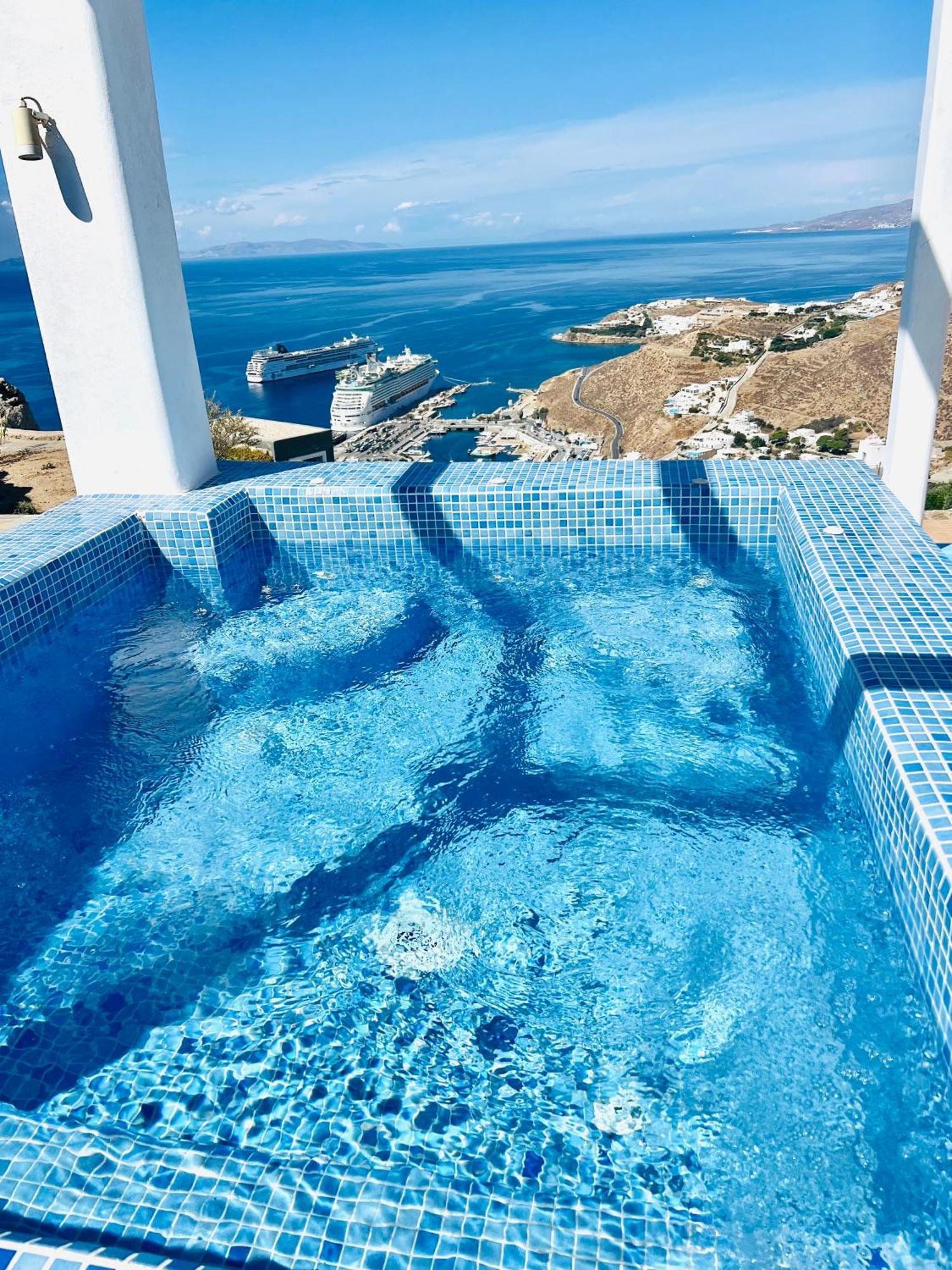 Apartmán Manolia View Mykonos Tourlos Exteriér fotografie