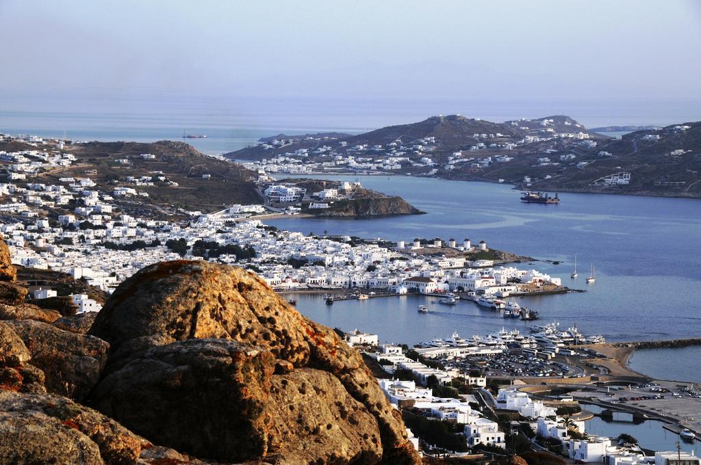 Apartmán Manolia View Mykonos Tourlos Exteriér fotografie