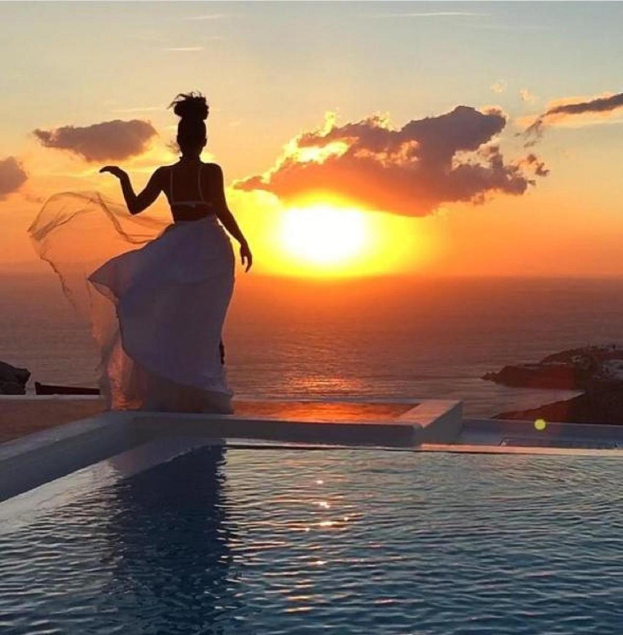 Apartmán Manolia View Mykonos Tourlos Exteriér fotografie